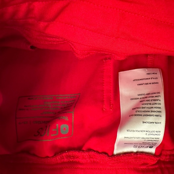 Figs limited edition winning red high waisted Zamora jogger - Picture 3 of 3